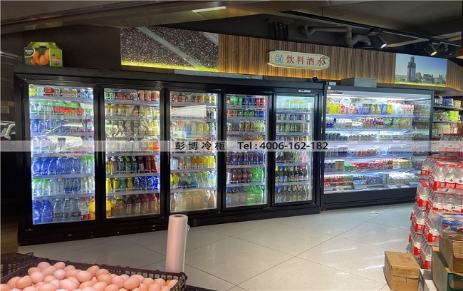 广州市天河区车陂聚福楼(车陂大塘中街)美宜多 超市饮料柜